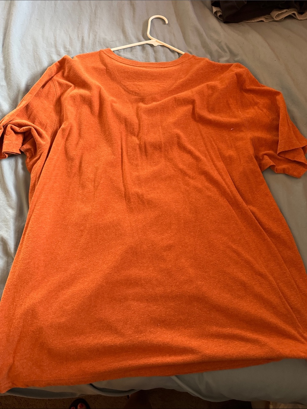 Outdoor Life Men's Short-Sleeve Henley in Burnt Orange - Picture 3 of 3